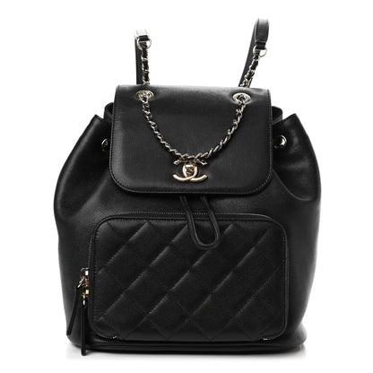 Chanel Caviar Quilted Business Affinity Backpack Black 1 of 4