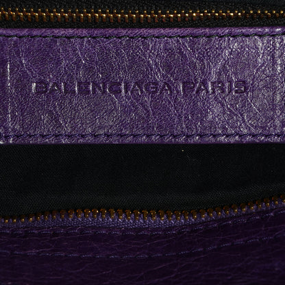 Balenciaga Agneau Giant 12 Gold Hardware Velo Dark Violet 7 of 10