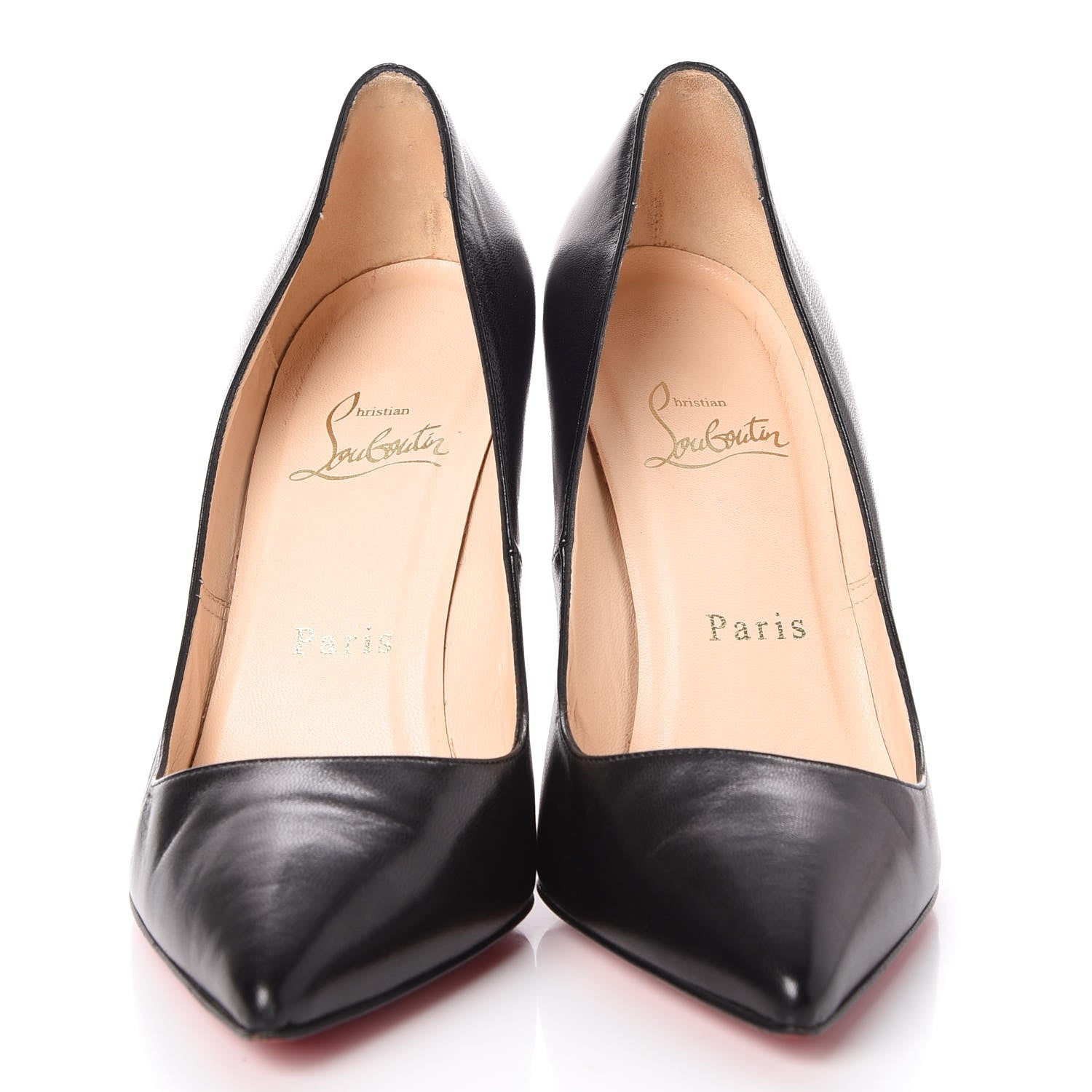 Christian Louboutin Kid Pigalle 100 Pumps 36.5 Black 3 of 12