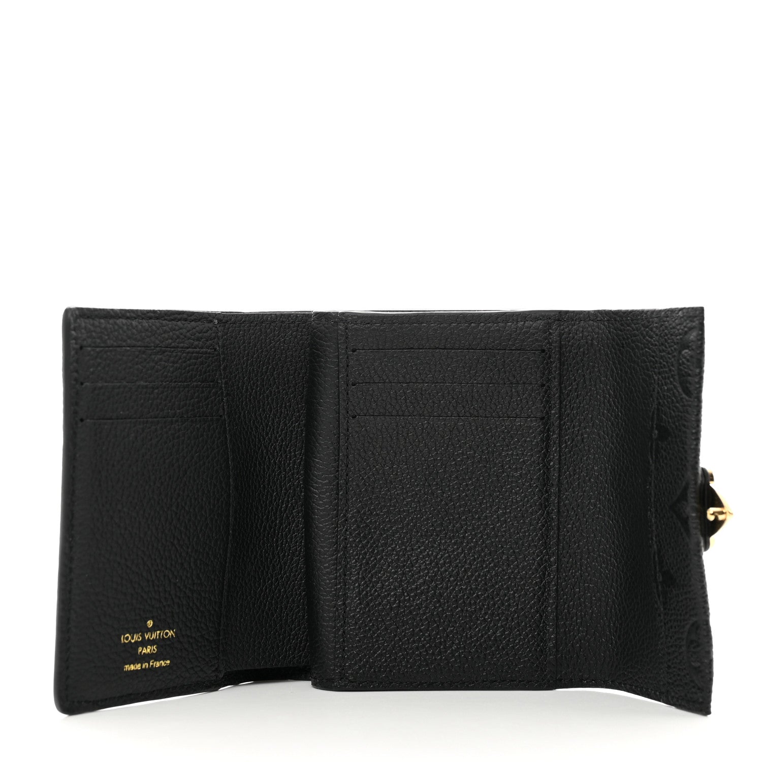 Louis Vuitton Empreinte Metis Compact Wallet Black 6 of 7