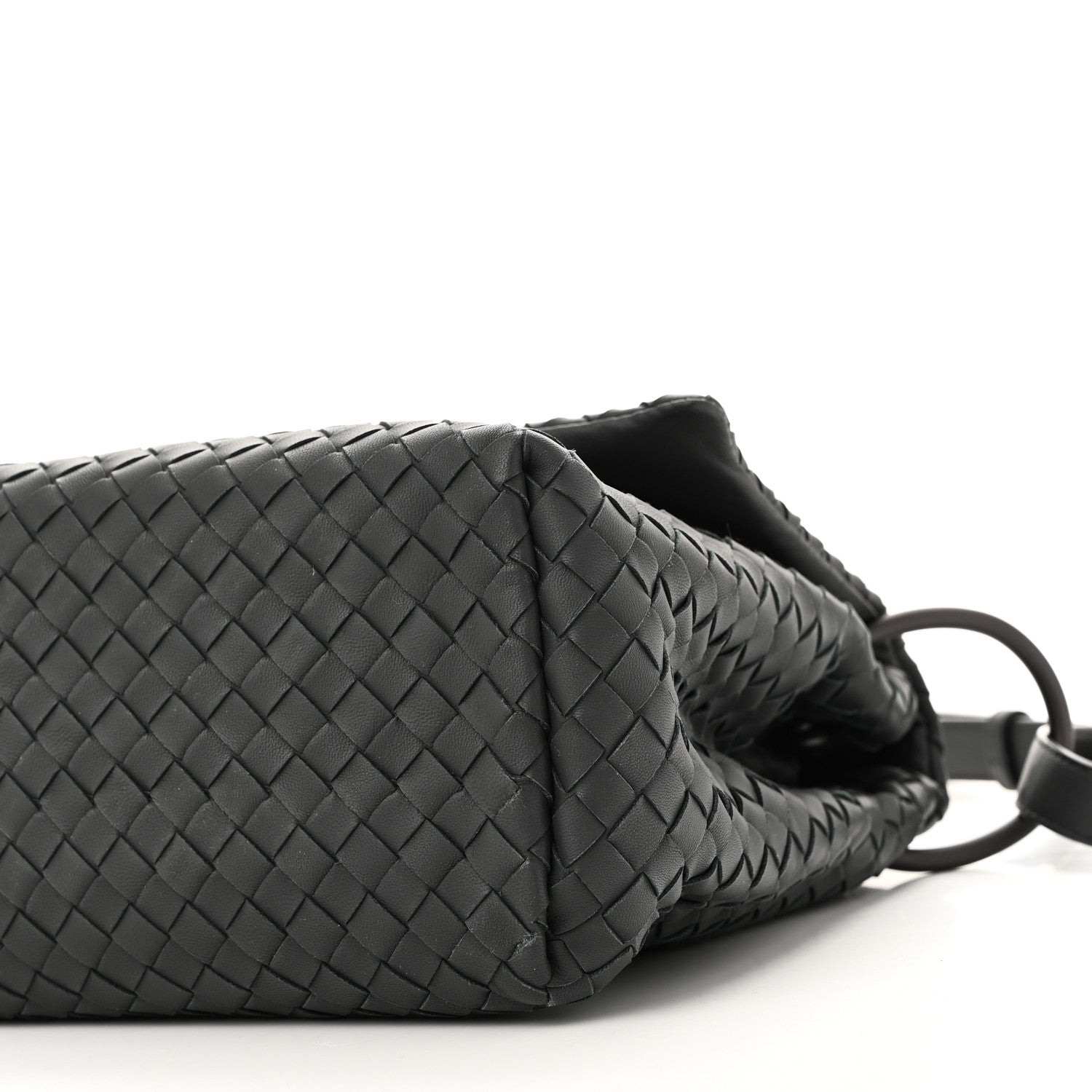 Bottega Veneta Nappa Intrecciato Flap Shoulder Bag Ebano 9 of 9