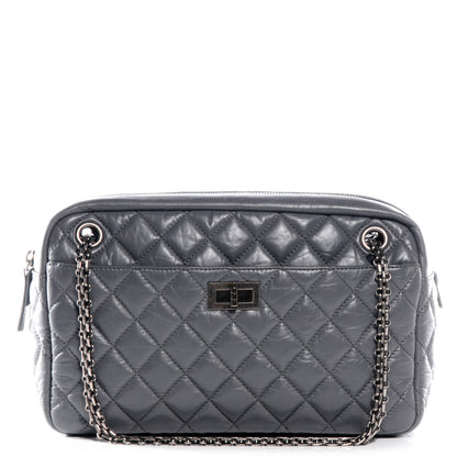 Chanel Aged Calfskin Medium Reissue Camera Case Grey 1 of 8