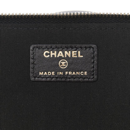 Chanel Lambskin Quilted Small Top Handle Vanity Case With Chain Black 6 of 14
