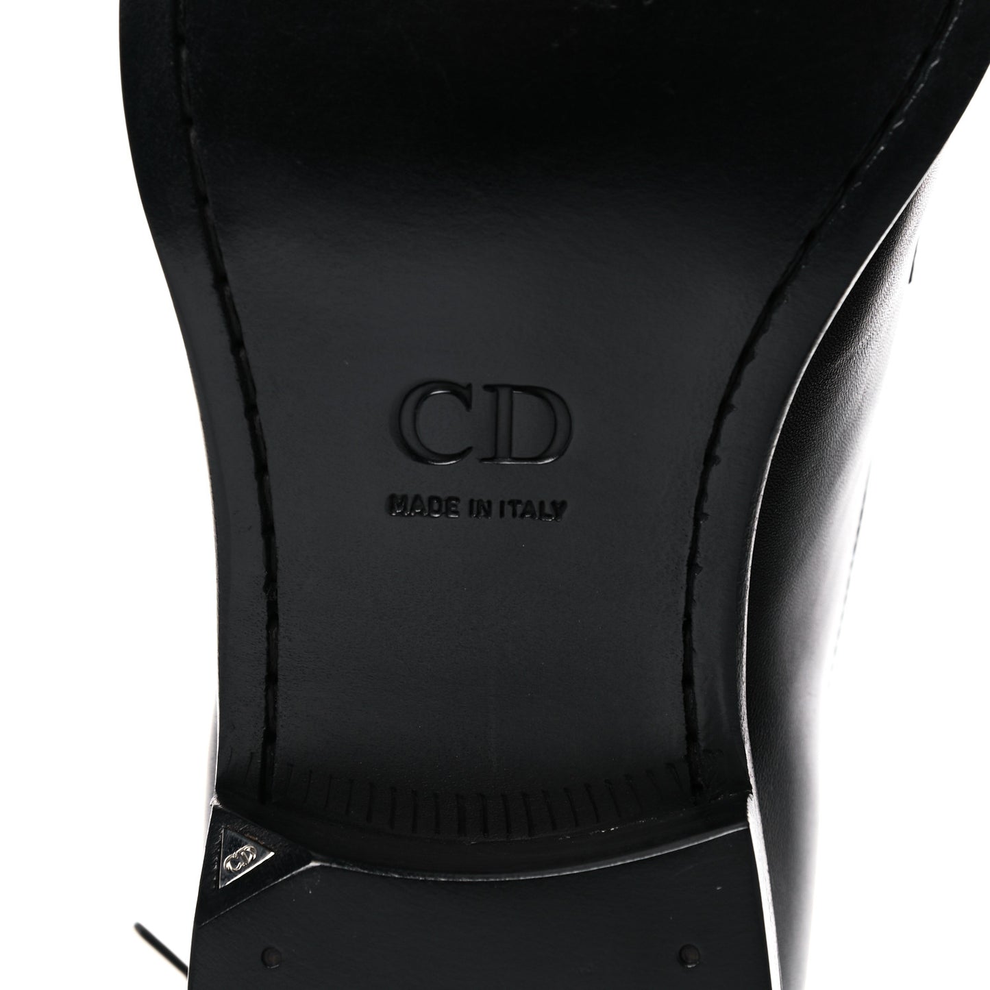 Calfskin Mens Derby Shoes 41 Black