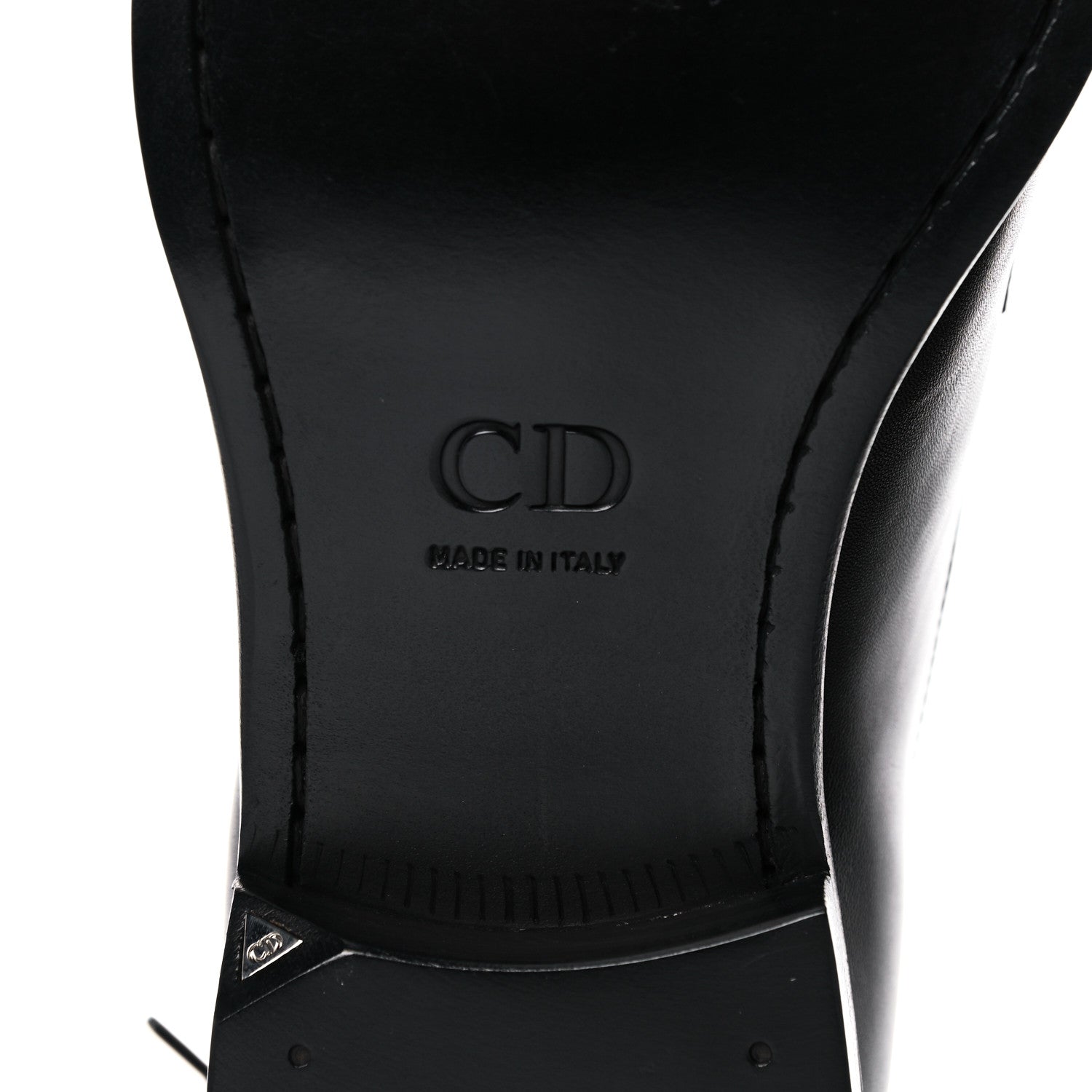 Christian Dior Calfskin Mens Derby Shoes 41 Black 6 of 11