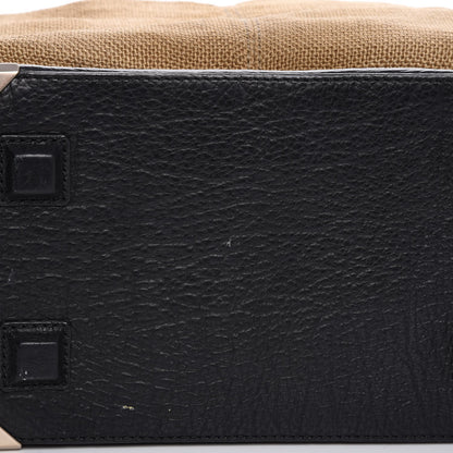 Alexander Wang Pebbled Calfskin Canvas Large Emile Khaki Silver Hardware 16 of 16