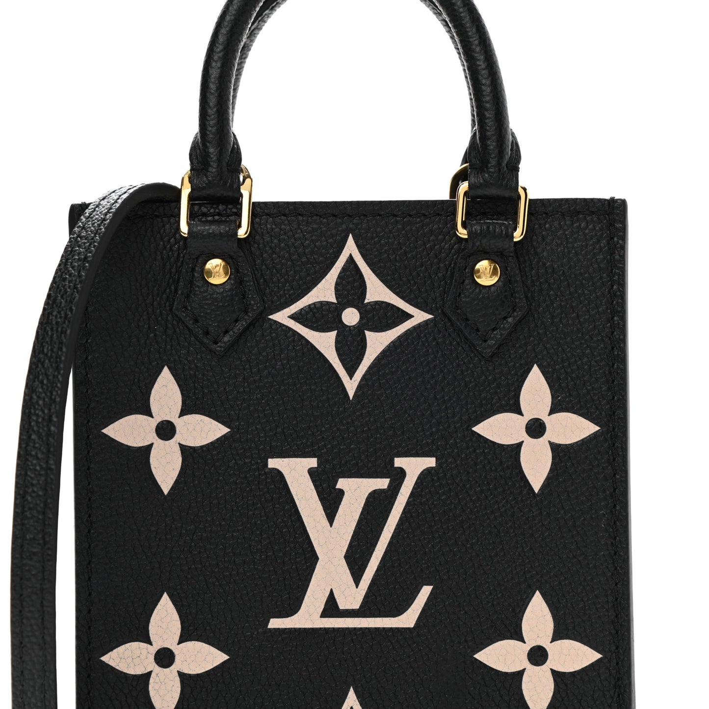 Empreinte Monogram Giant Petit Sac Plat Black Beige