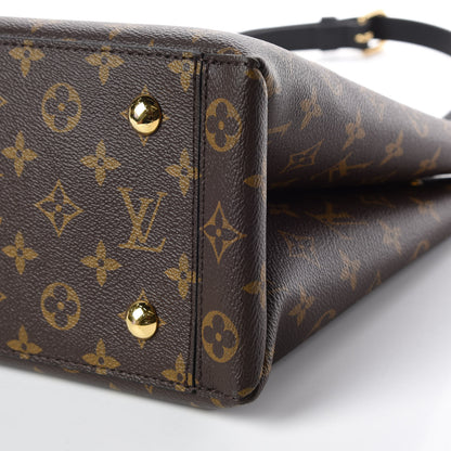 Louis Vuitton Monogram Flower Tote Black 10 of 10