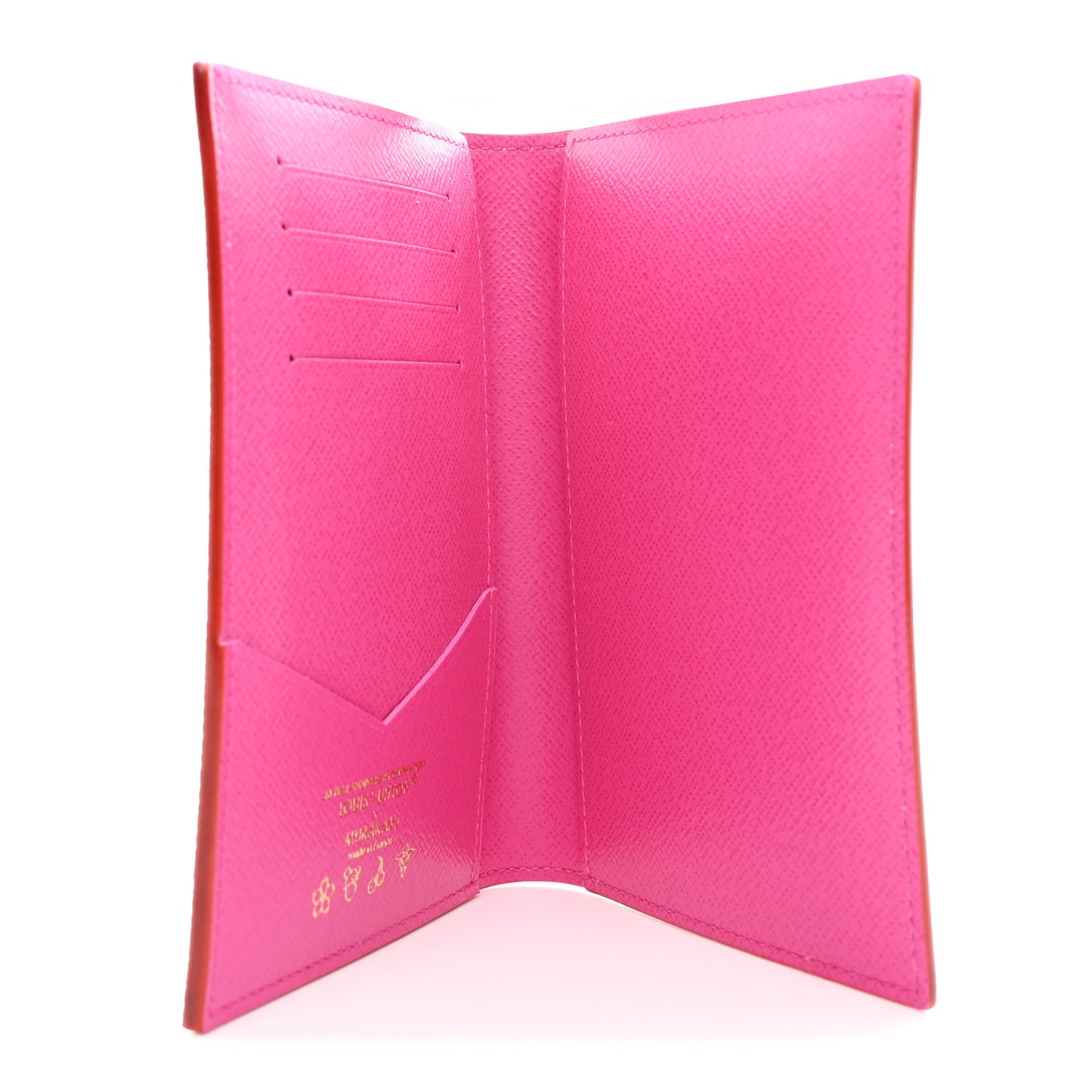 LV X TM Monogram Multicolor Passport Cover White