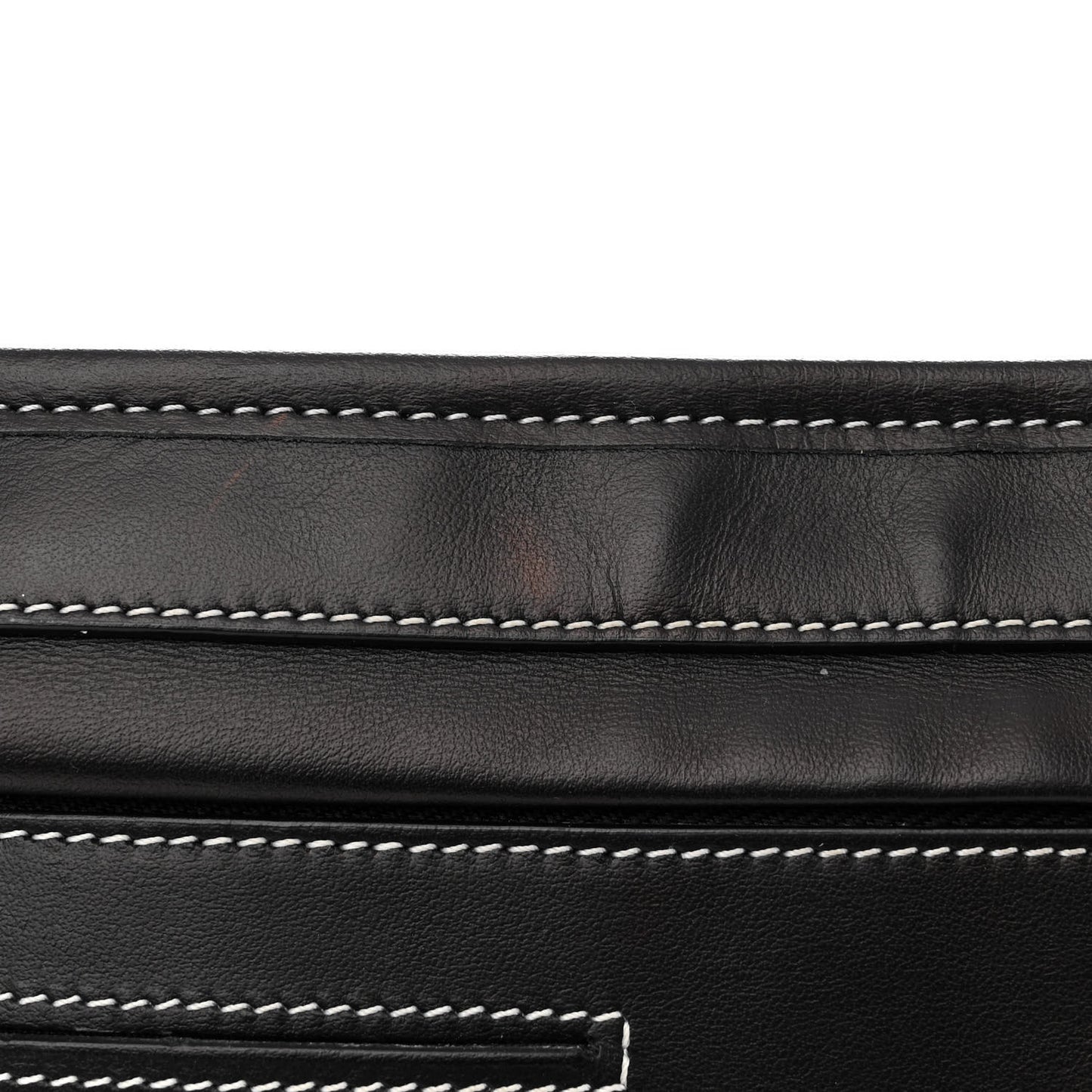 Smooth Calfskin Brummell Bum Bag Black