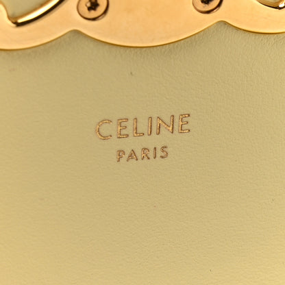Celine Shiny Calfskin Mini Triomphe Pollen 15 of 16
