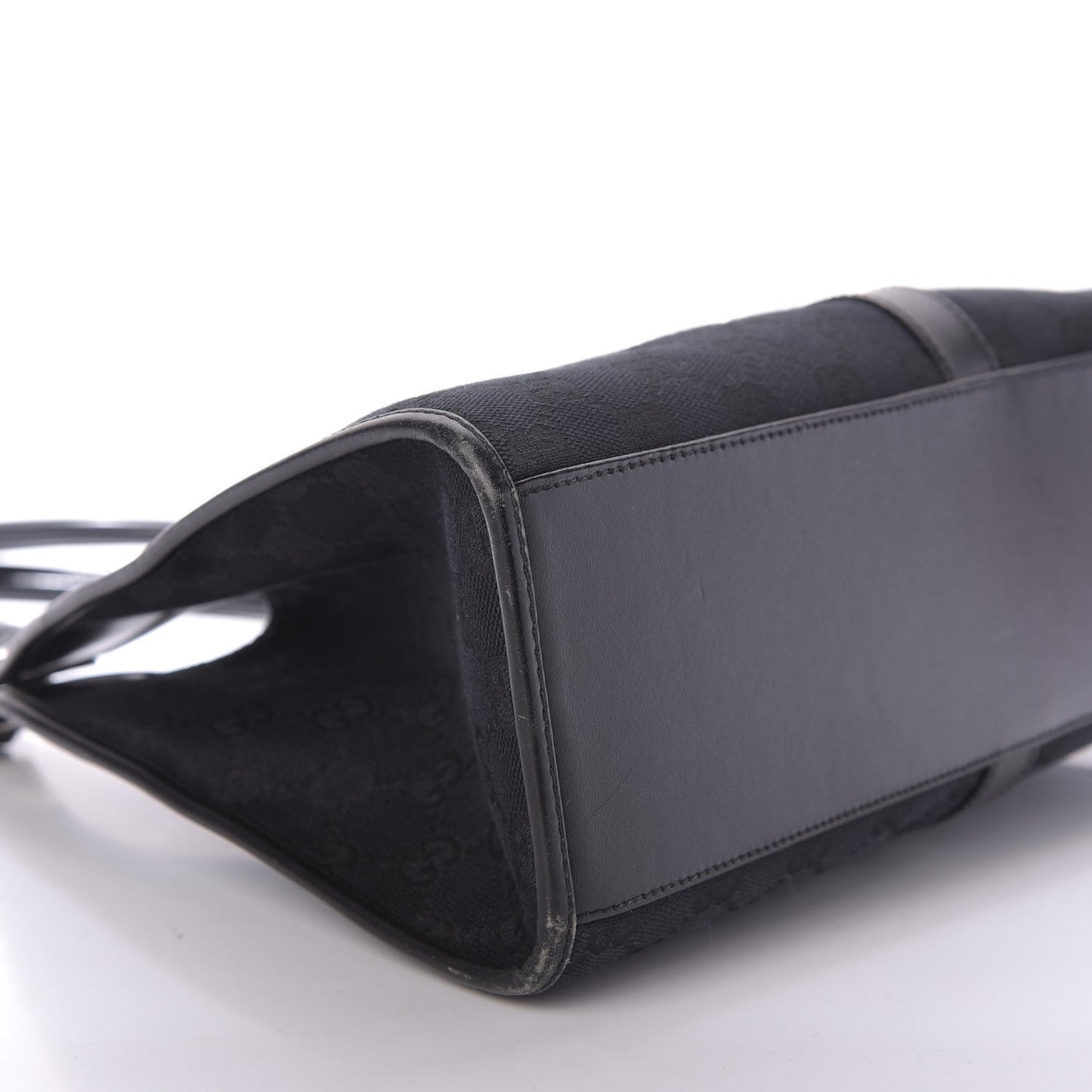 Monogram Bardot Shoulder Bag Black