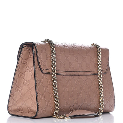 Gucci Guccissima Medium Emily Chain Shoulder Bag Camelia 3 of 10