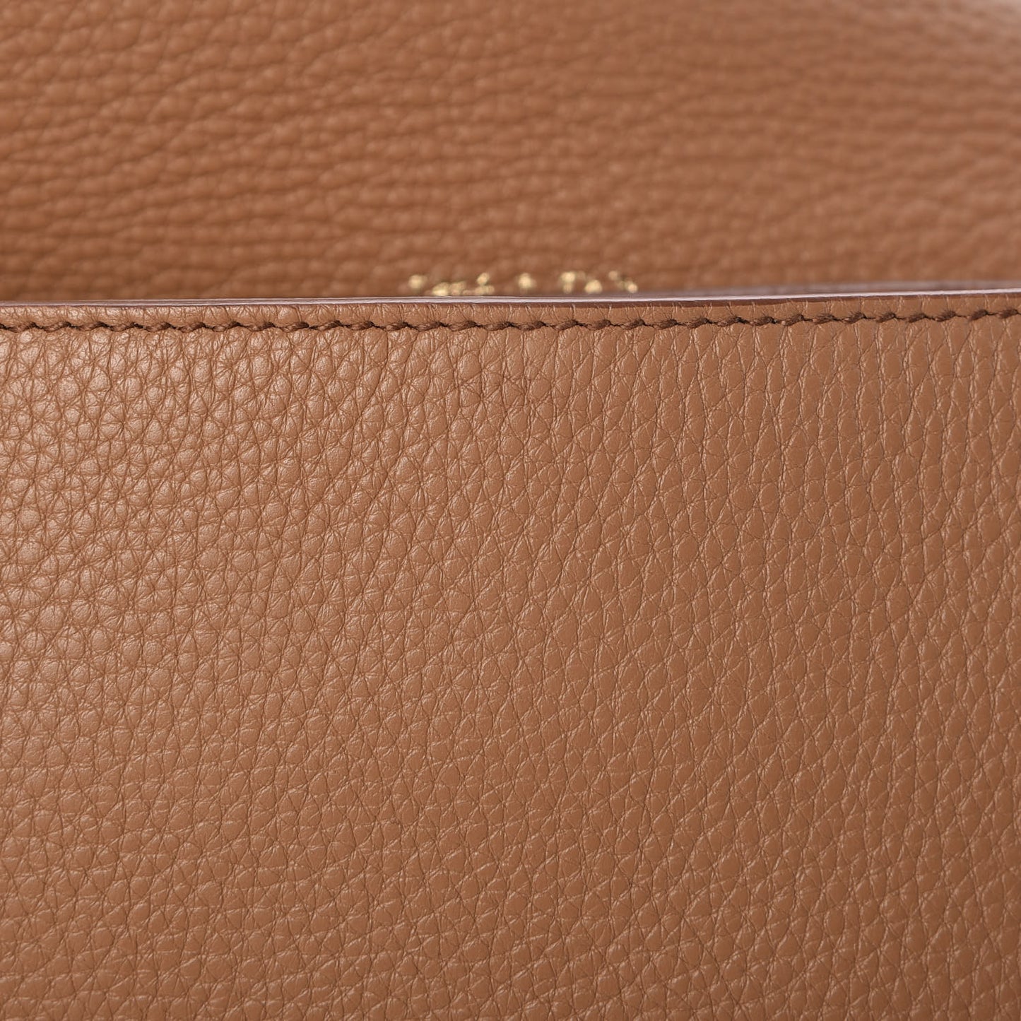 Vitello Daino Crossbody Flap Caramel
