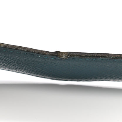 Hermes Epsom Swift 32mm Strie H Belt 95 Colvert Bleu Saphir 9 of 10