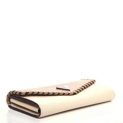 Louis Vuitton Monogram Cuir Plume Very Wallet Sesame Creme 4 of 7