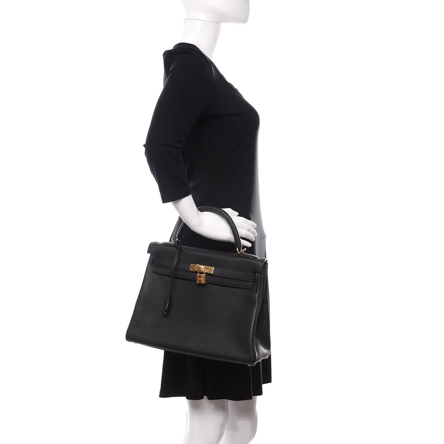 Togo Kelly Retourne 32 Black