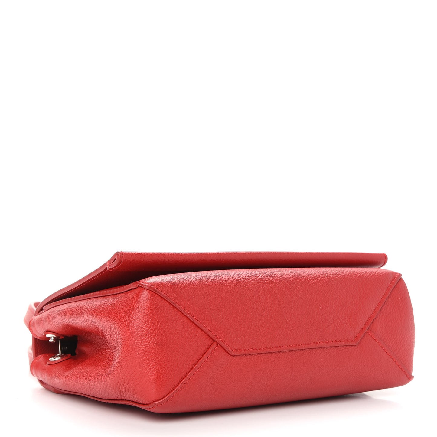 Calfskin Lockme II Chain Bag BB Rubis