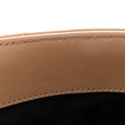 Saint Laurent Calfskin Y Quilted Monogram Small Loulou Chain Satchel Dark Beige 11 of 15