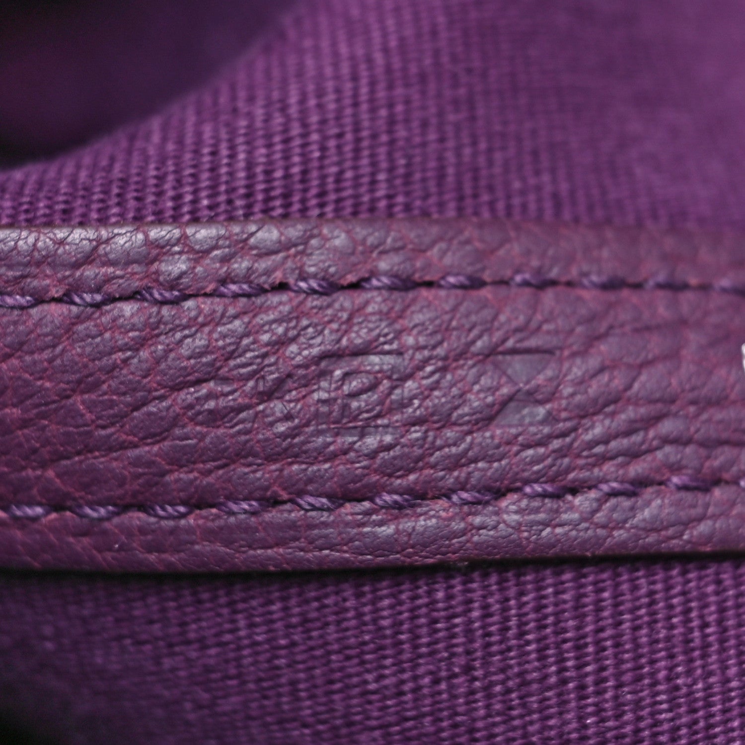 Hermes Toile Militaire Negonda Garden Party 30 TPM Cassis 7 of 10
