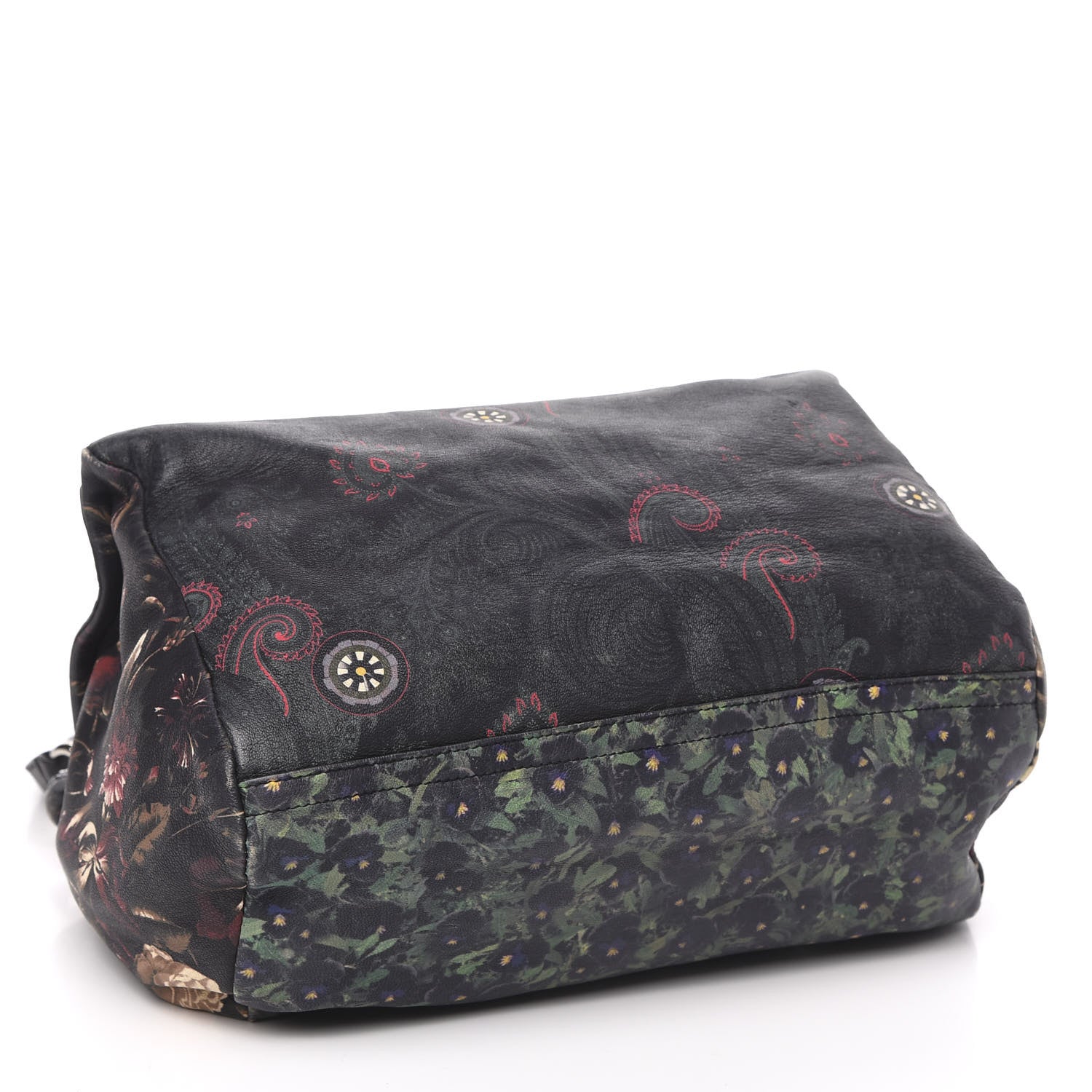 Givenchy Rubber Effect Floral Print Small Pandora Black Multicolor 4 of 10