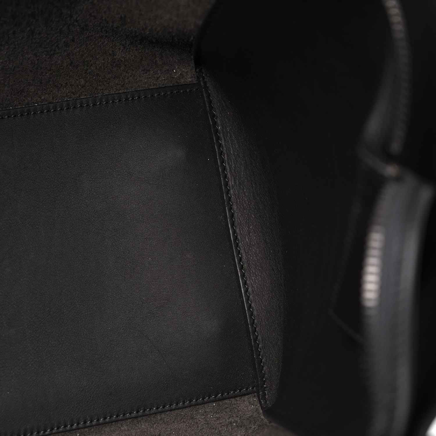 Saint Laurent Calfskin Crocodile Embossed Small Monogram Downtown Cabas Earth 10 of 20