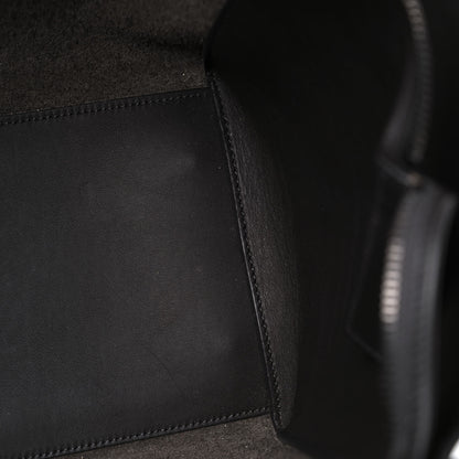 Saint Laurent Calfskin Crocodile Embossed Small Monogram Downtown Cabas Earth 10 of 20