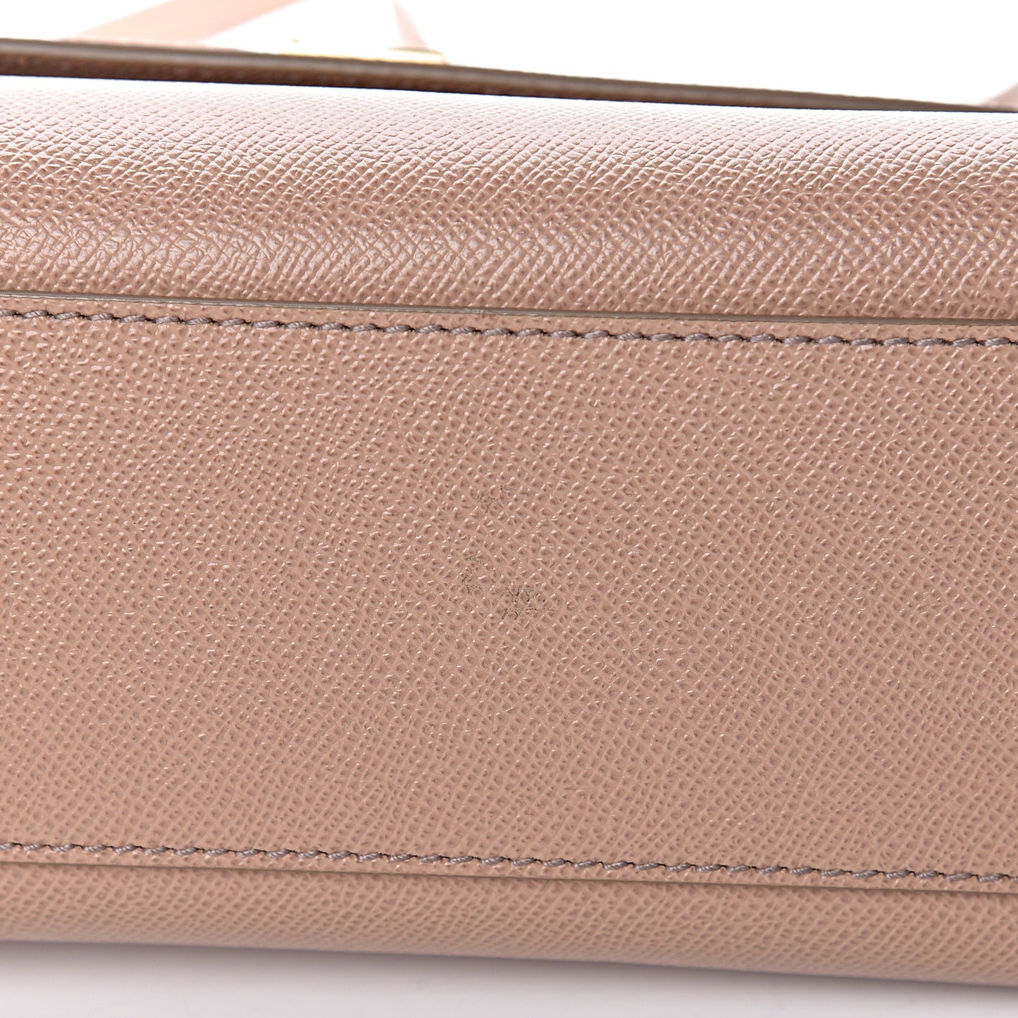 Dauphine Calfskin Medium Miss Sicily Satchel Tortora Sand