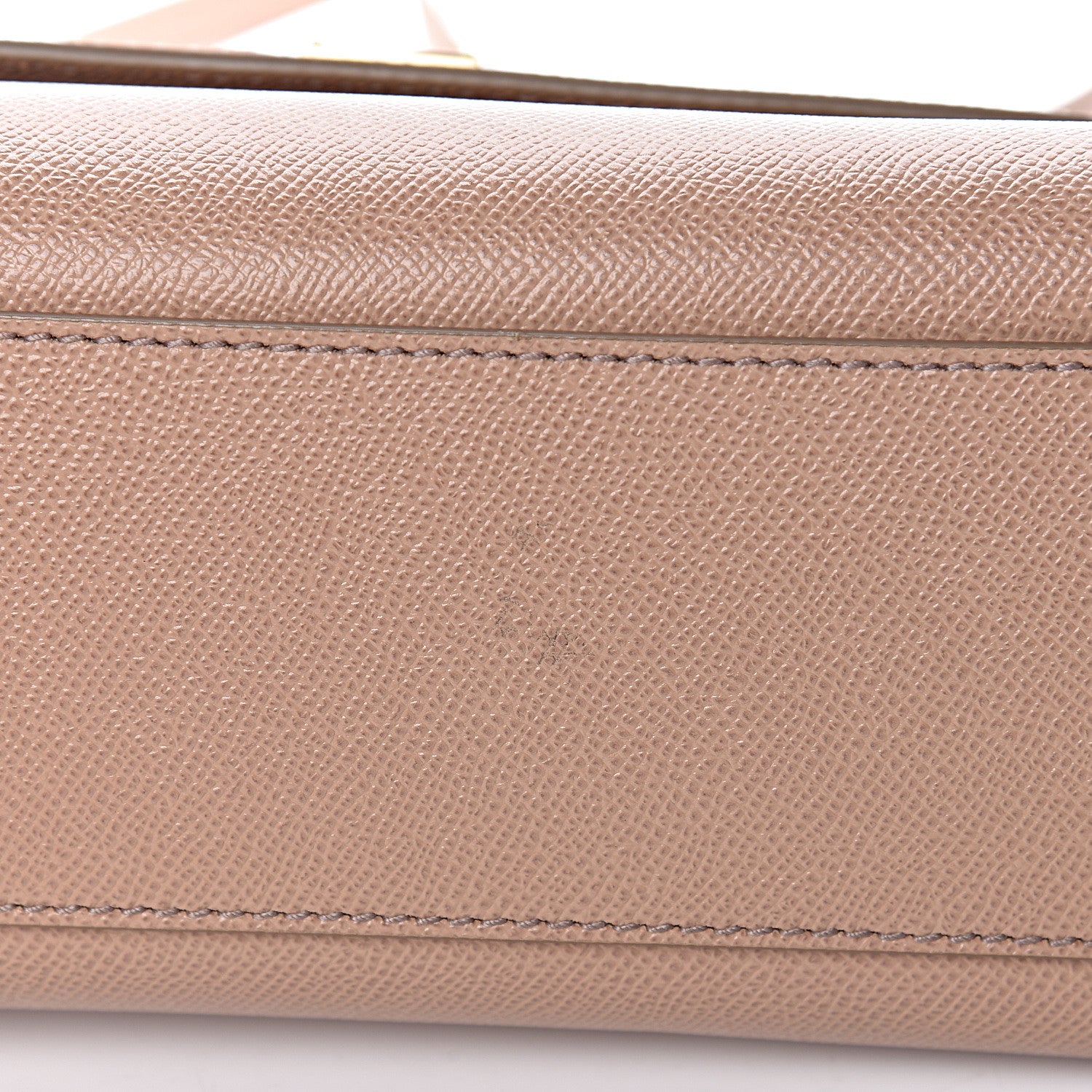 Dolce & Gabbana Dauphine Calfskin Medium Miss Sicily Satchel Tortora Sand 11 of 12