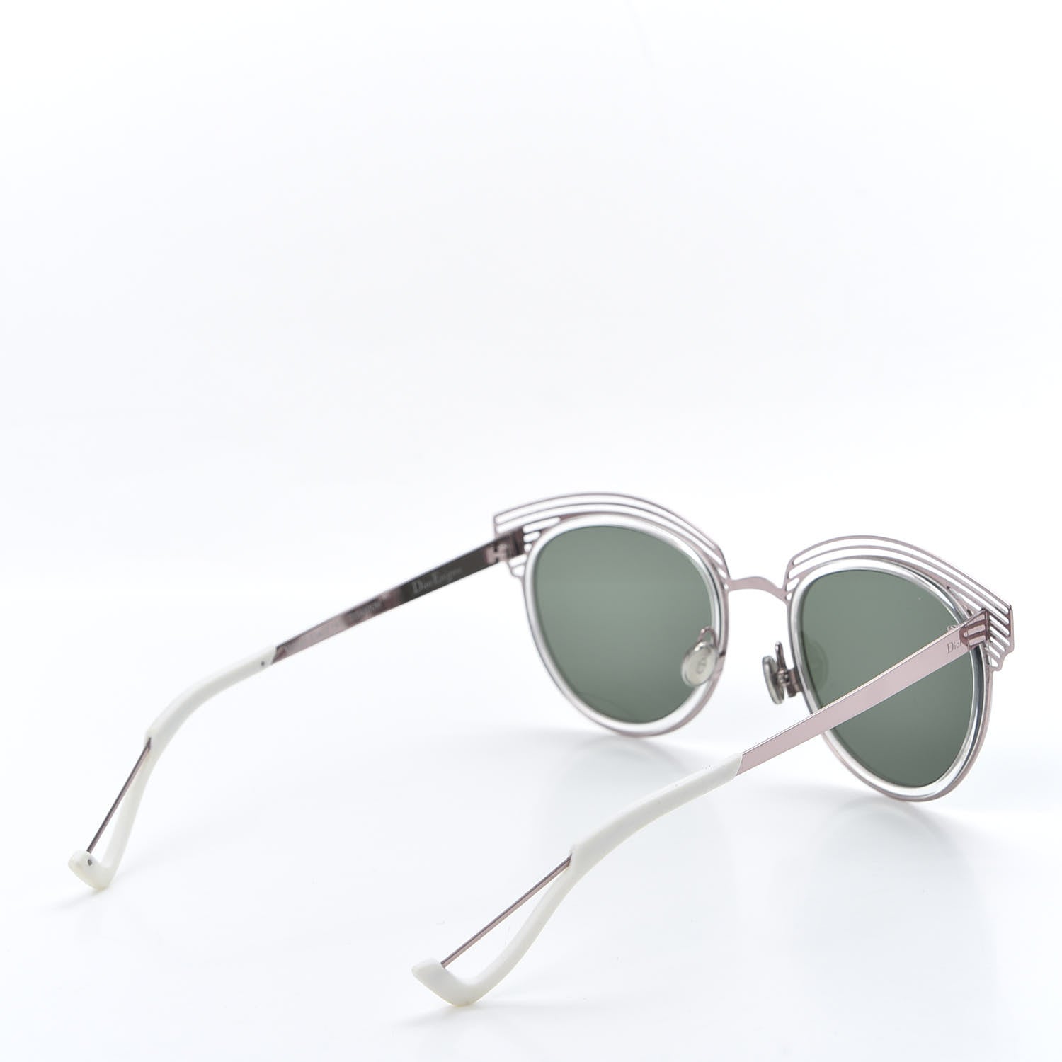 Christian Dior Acetate Enigme Sunglasses Pink White 4 of 7