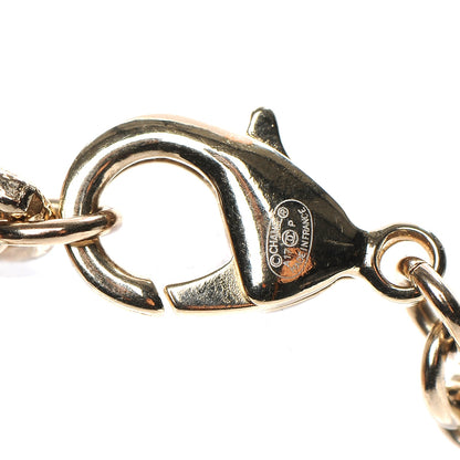 Chanel Chain I Heart Necklace Gold 6 of 6