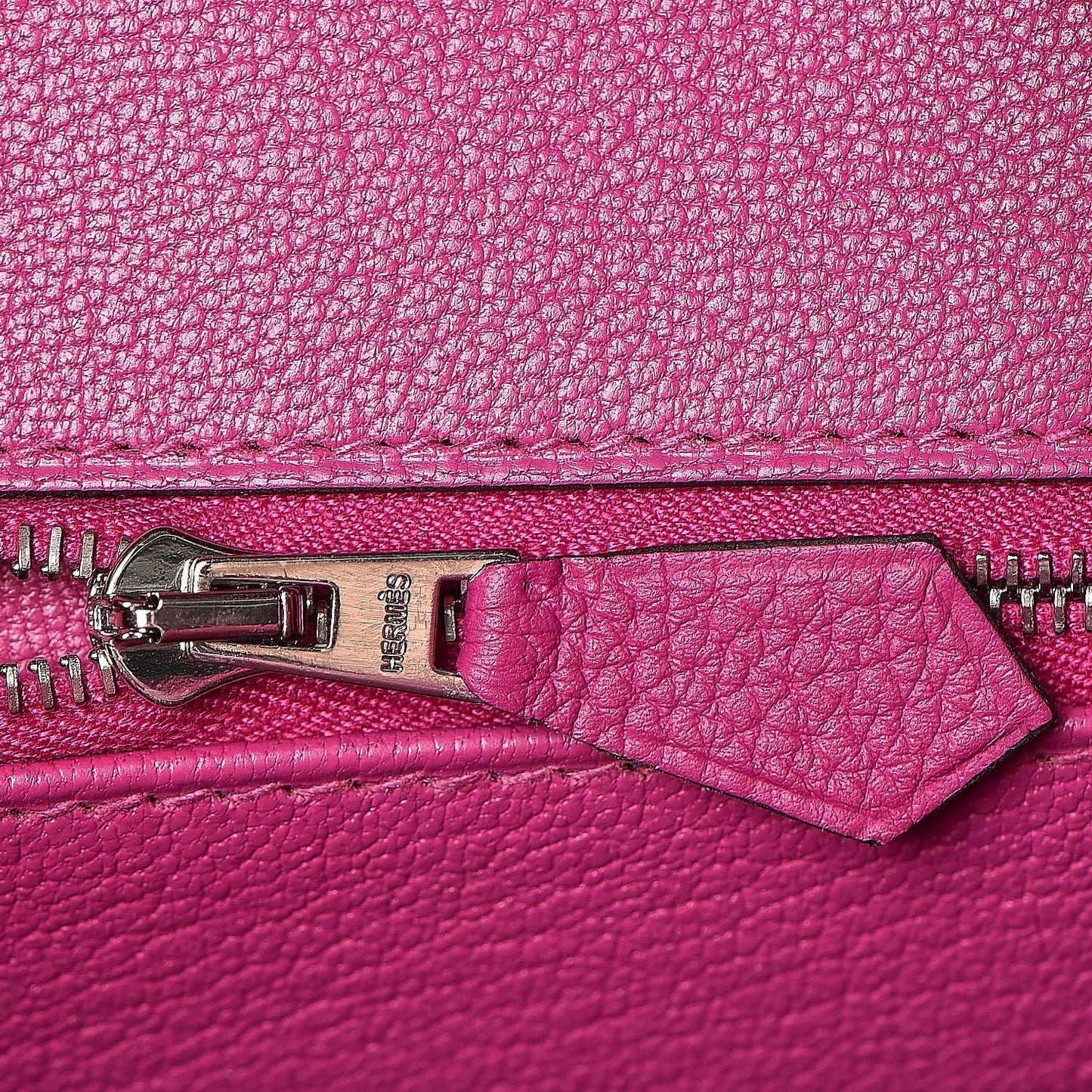 Togo Birkin 30 Rose Pourpre