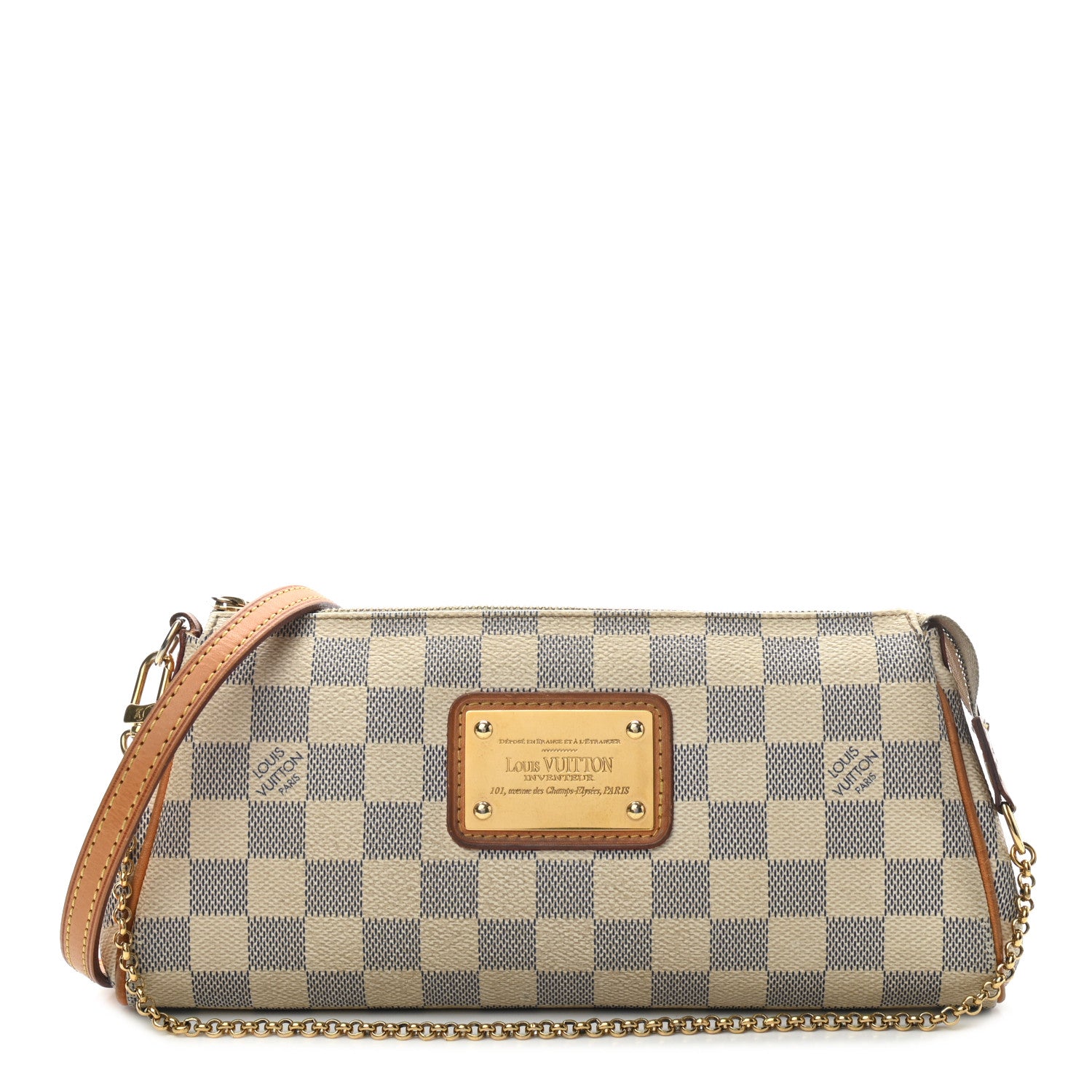 Louis Vuitton Damier Azur Eva Clutch 1 of 11
