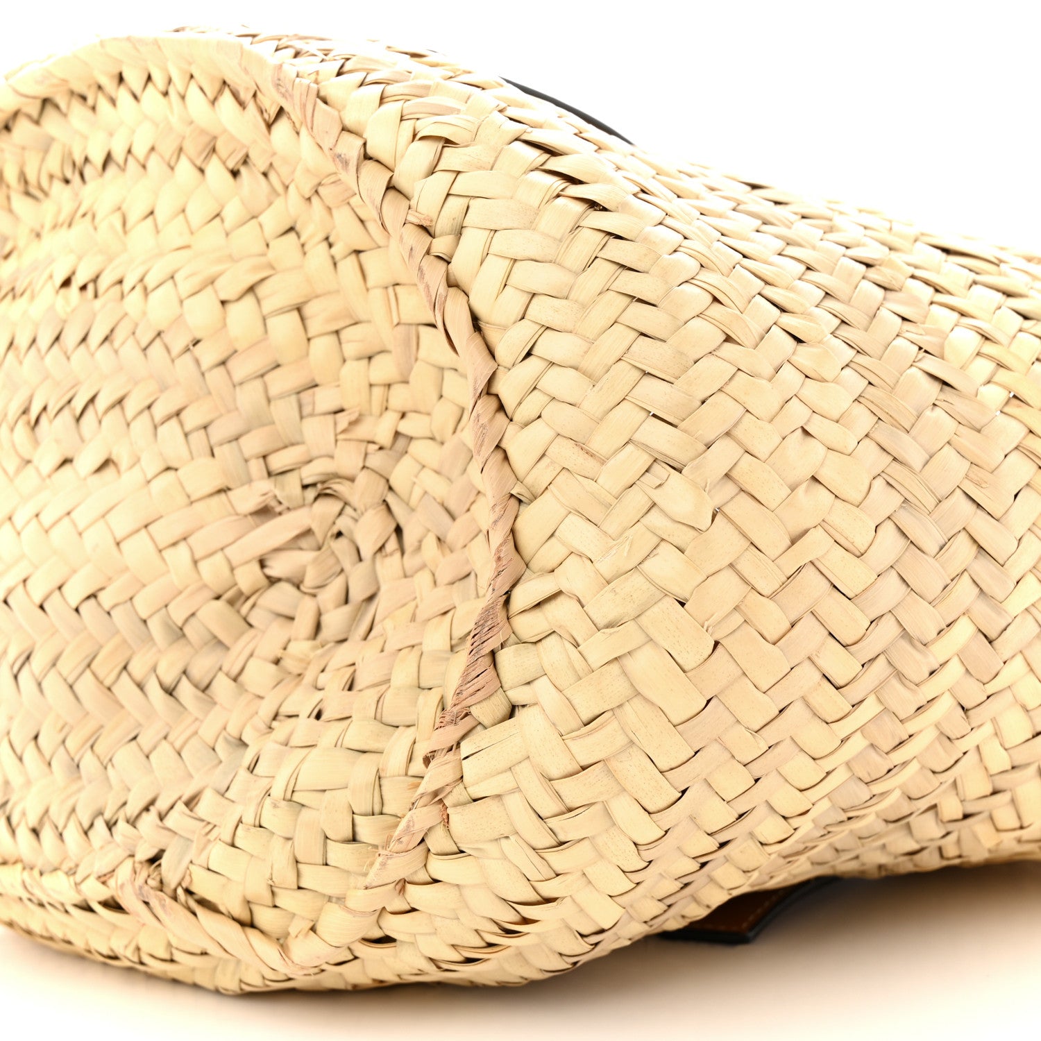 Loewe Raffia Basket Tote Bag Natural Tan 9 of 12