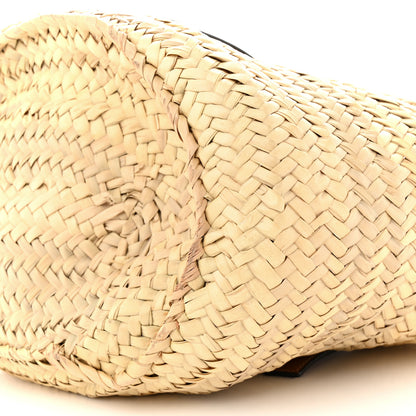 Loewe Raffia Basket Tote Bag Natural Tan 9 of 12