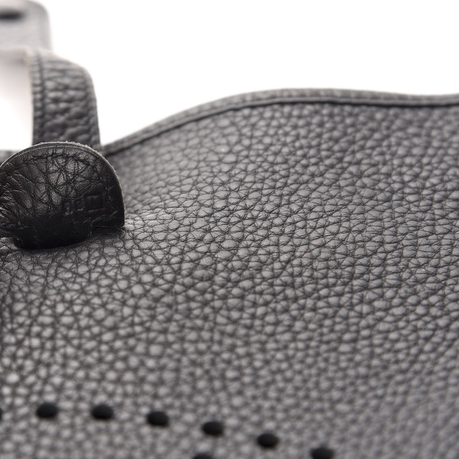 Hermes Taurillon Clemence Evelyne III PM Black 10 of 12