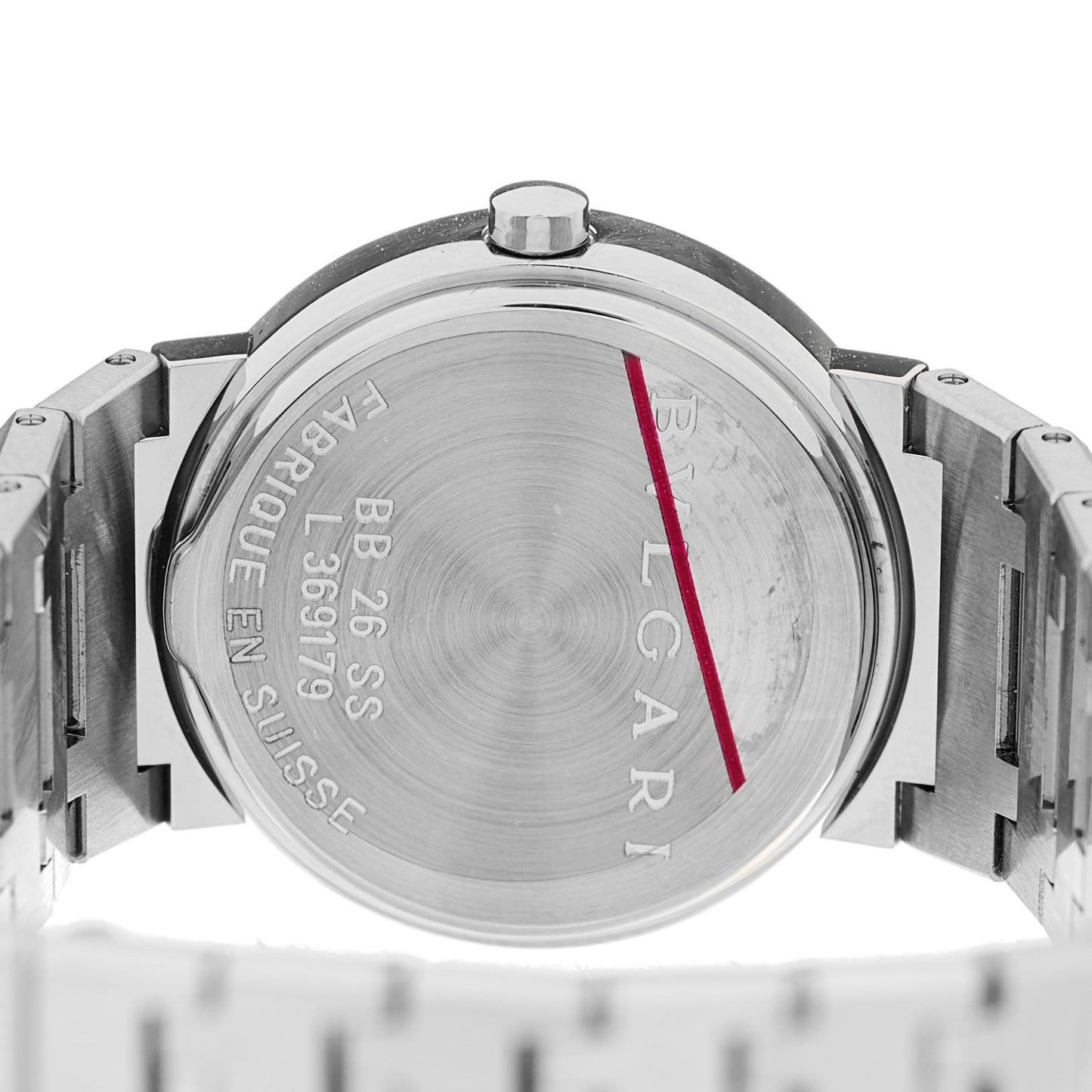 Stainless Steel 26mm Quartz Watch Black