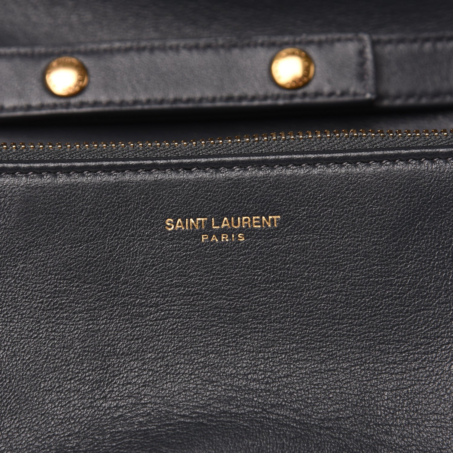 Saint Laurent Lambskin Diamond Quilted Monogram Angie Chain Bag Dark Smog 6 of 11