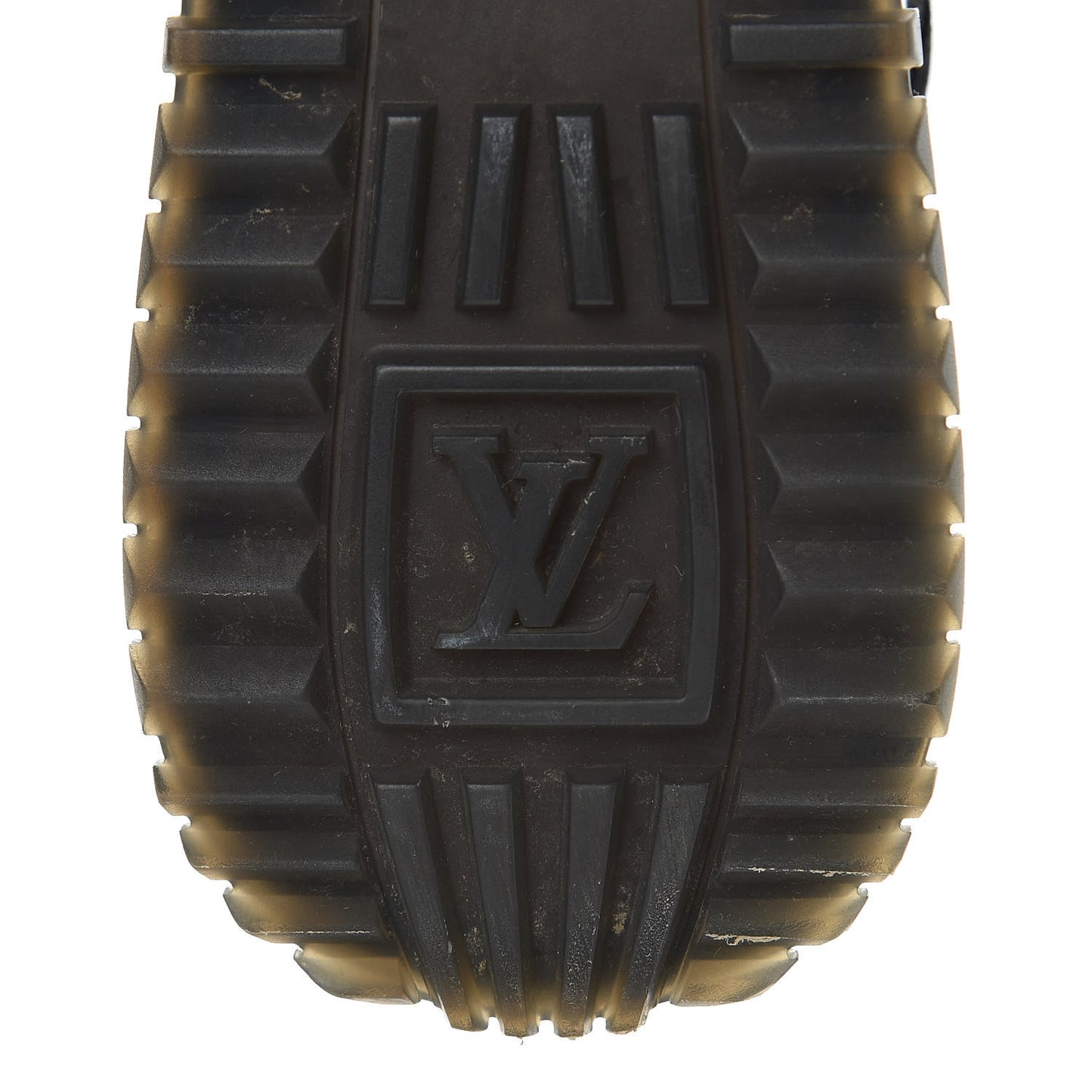 Suede Monogram Run Away Sneakers 36 Black