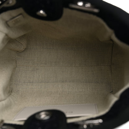Chanel Lurex Canvas Mini Deauville Tote Black 5 of 11
