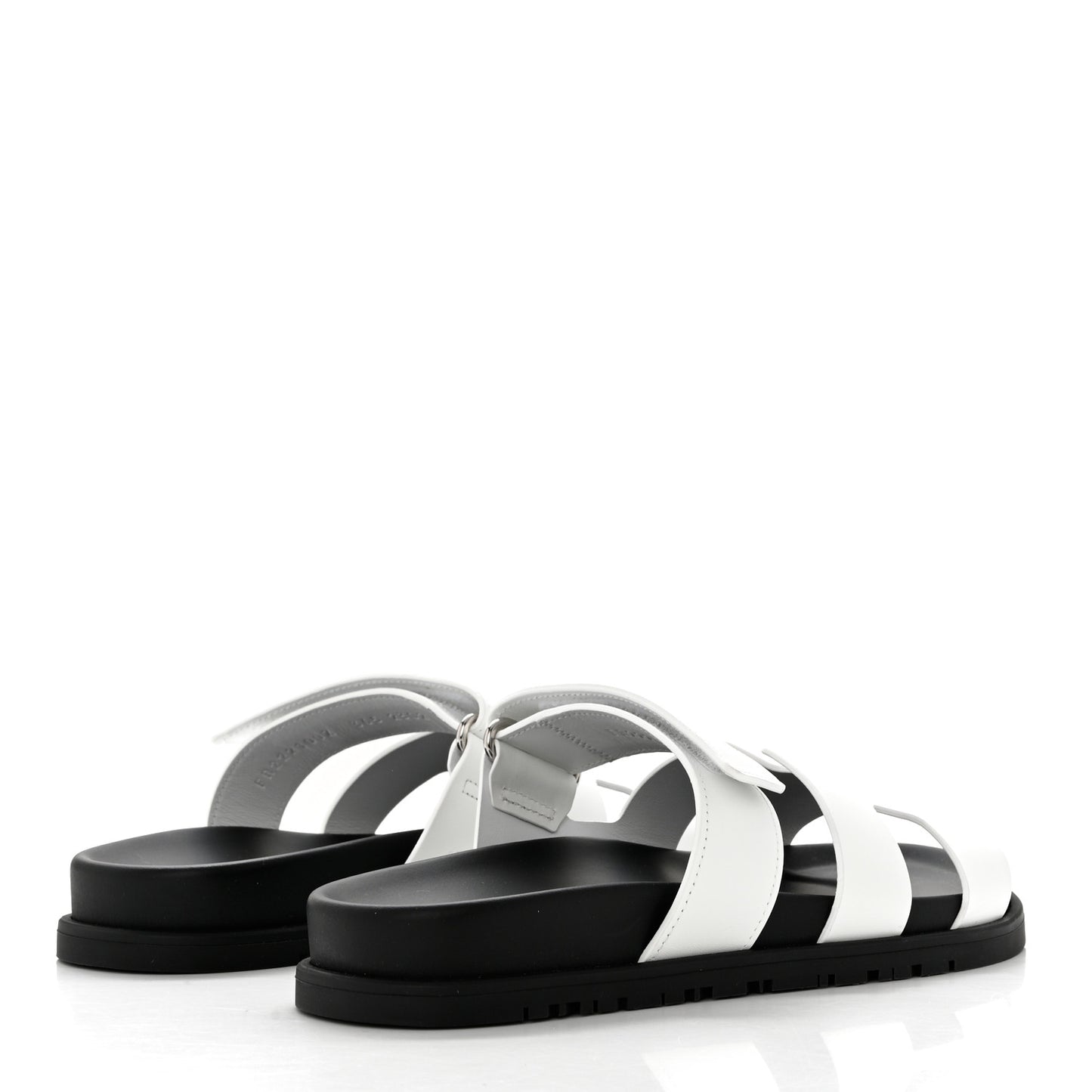 Calfskin Womens Chypre Sandals 36.5 White