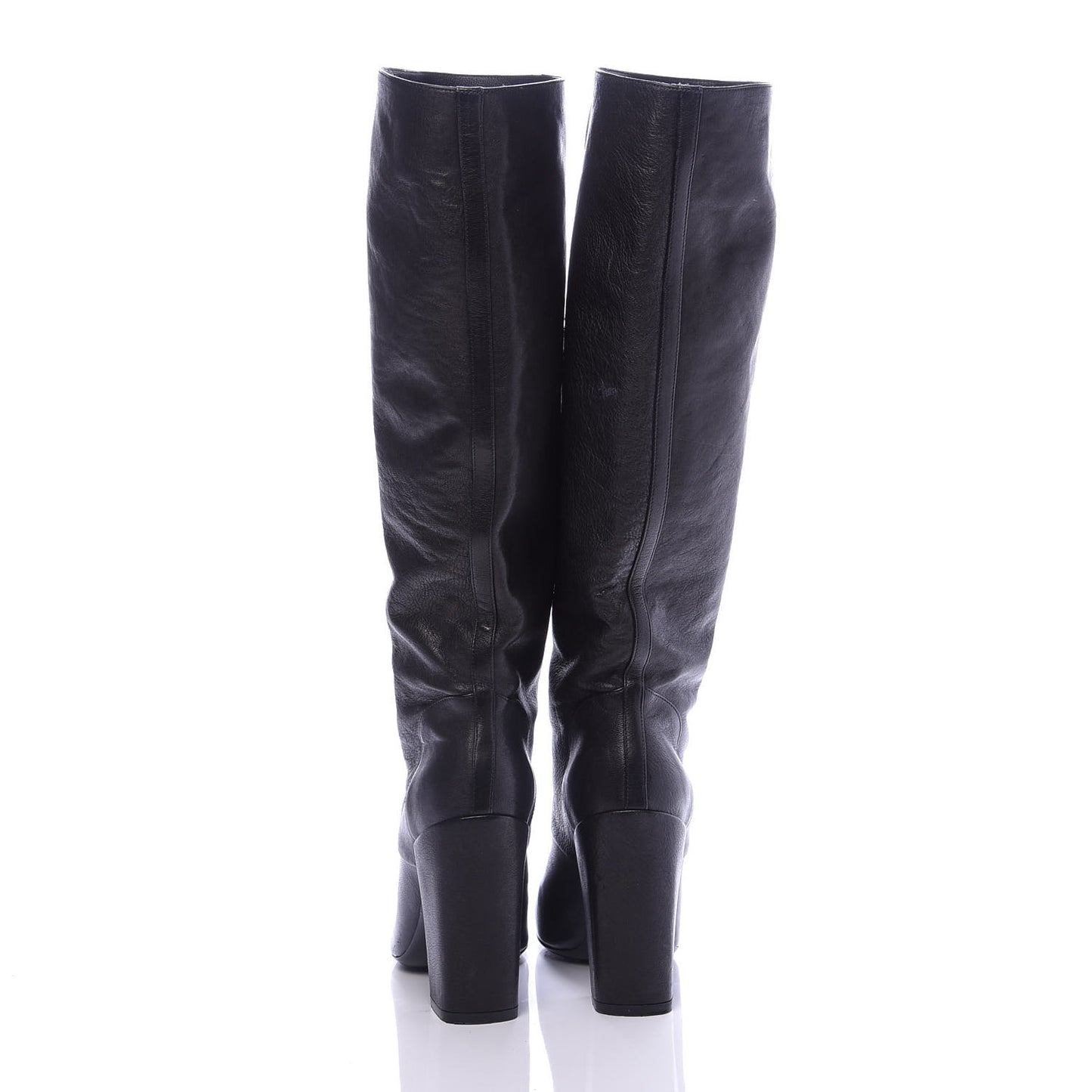 Knee High Boots 38 Black