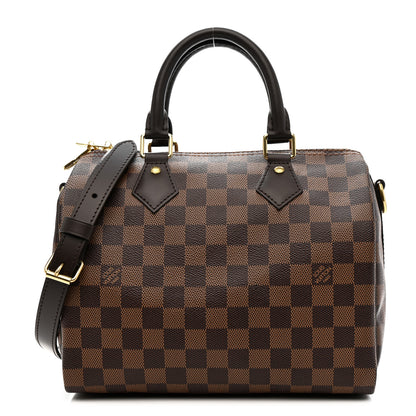 Louis Vuitton Damier Ebene Speedy Bandouliere 25 1 of 9