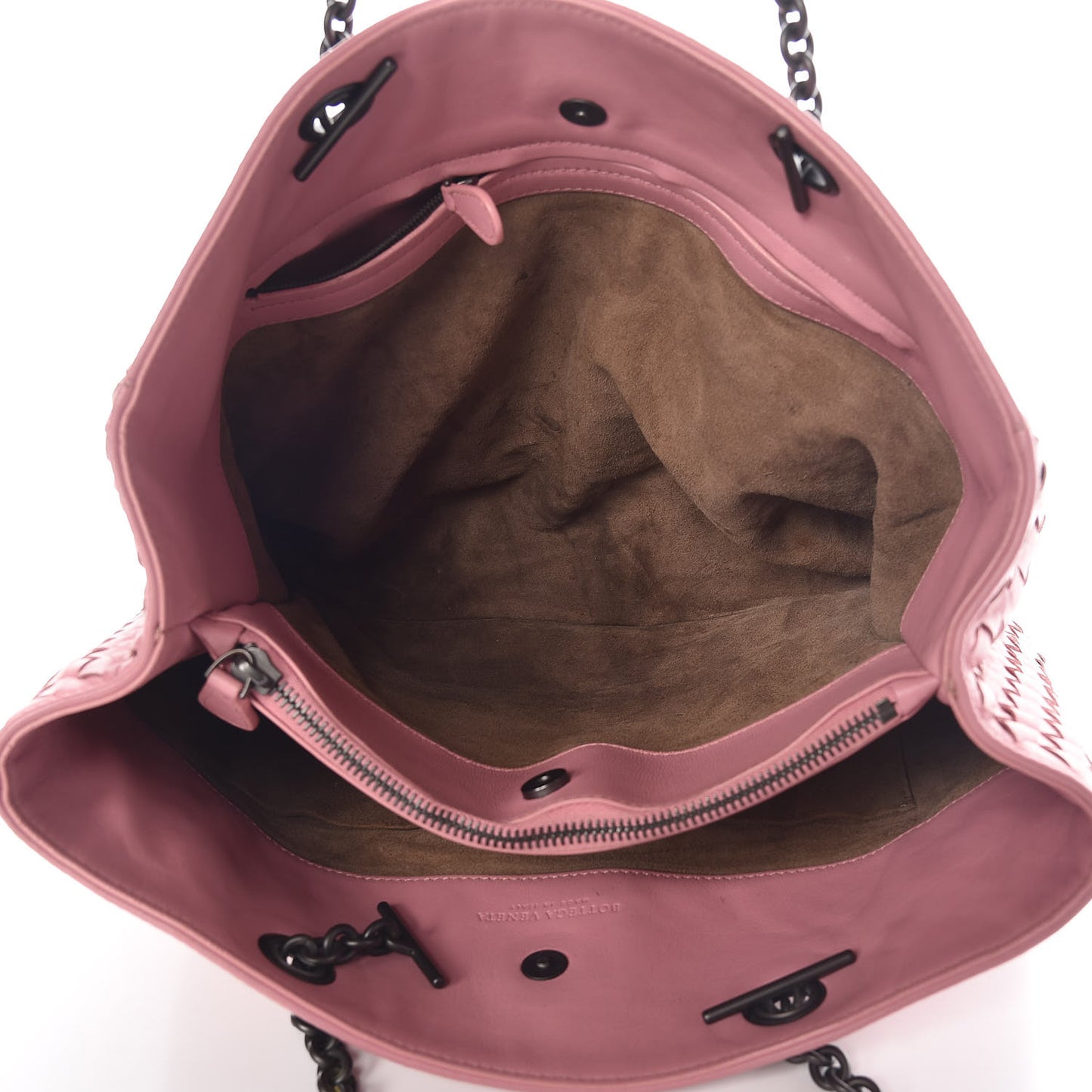Nappa Intrecciato Medium Tote Glicine