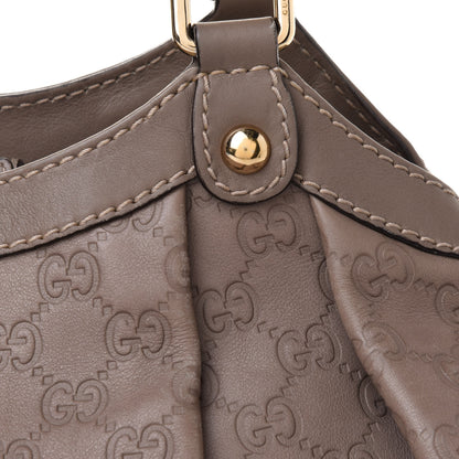 Gucci Guccissima Medium Sukey Tote Taupe 11 of 13