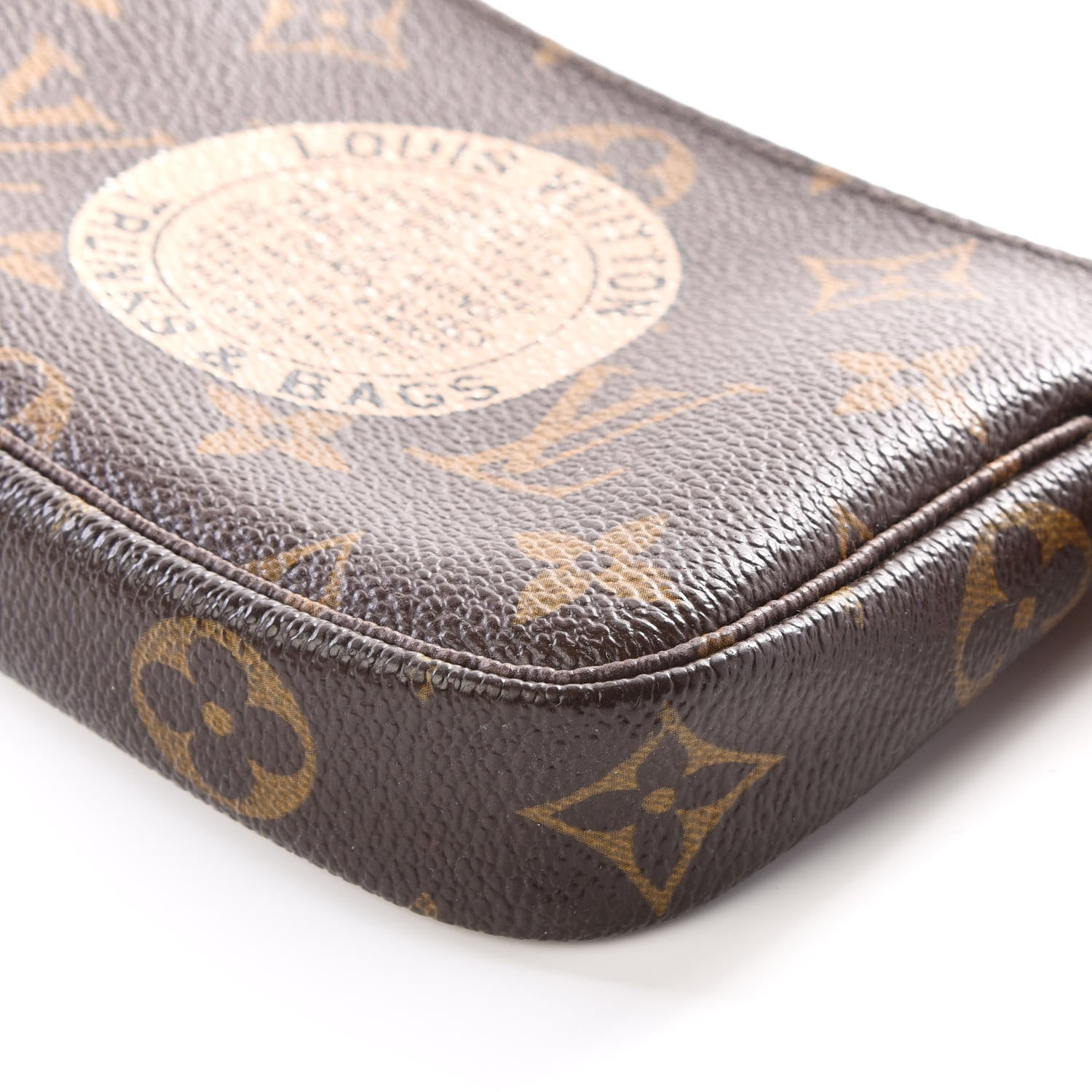 Louis Vuitton Monogram Complice Trunks and Bags Mini Pochette Accessories Beige 6 of 10