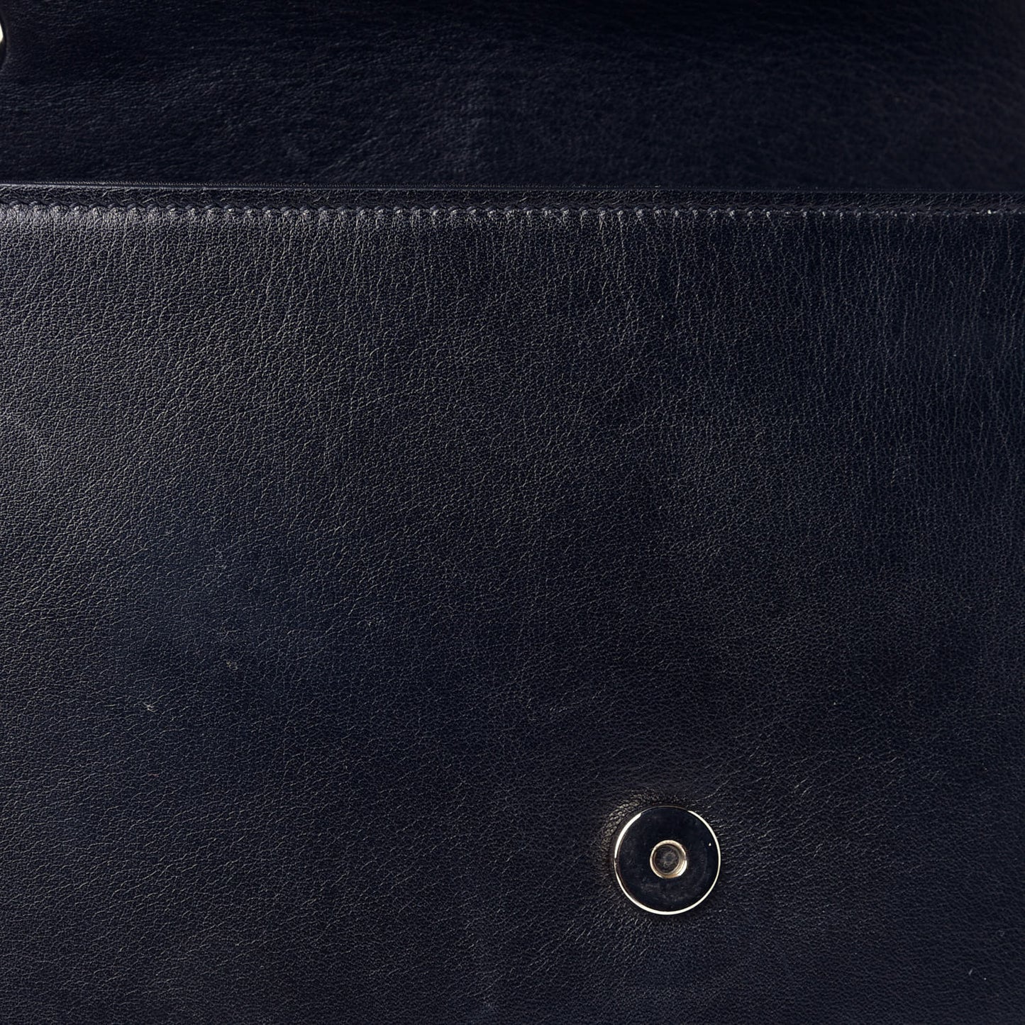 Calfskin Studded Medium Monogram Satchel Black