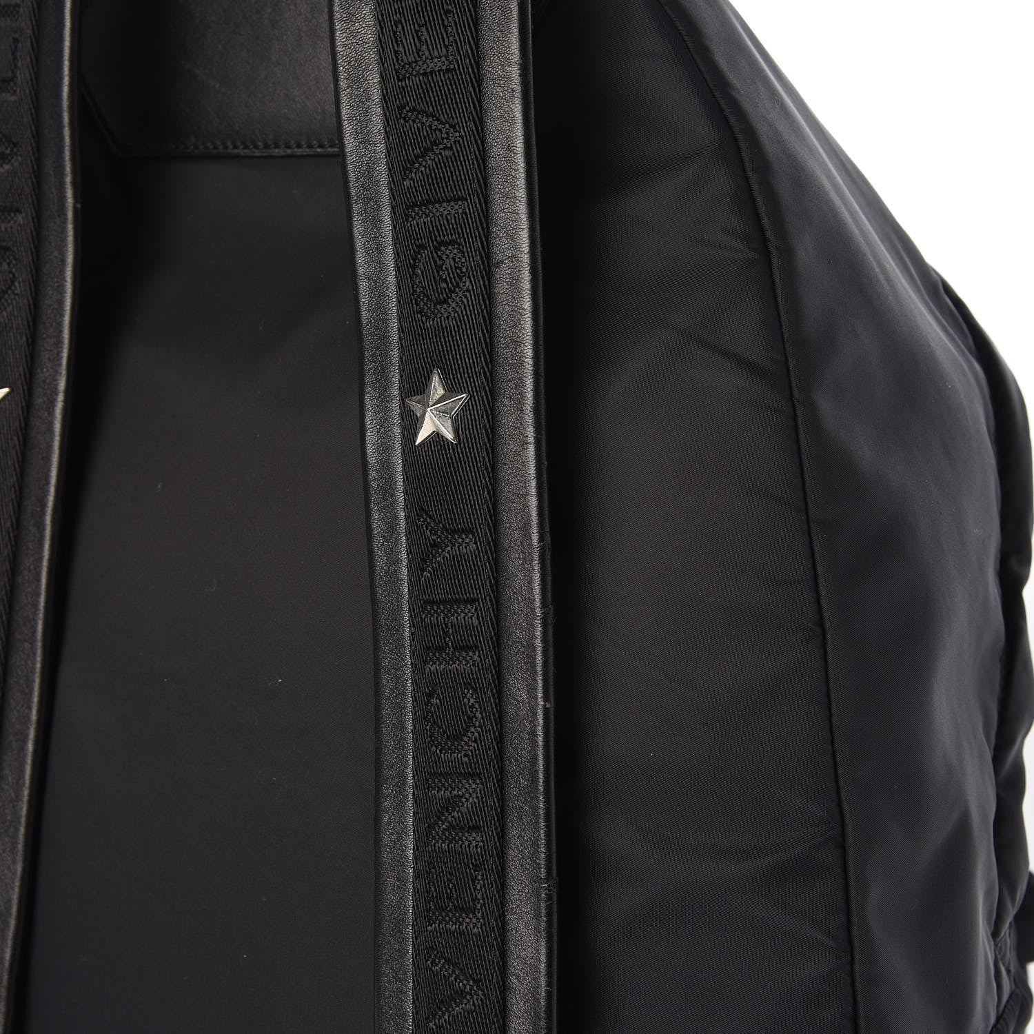 Givenchy Nylon Calfskin Bull Skull Backpack Black 12 of 14