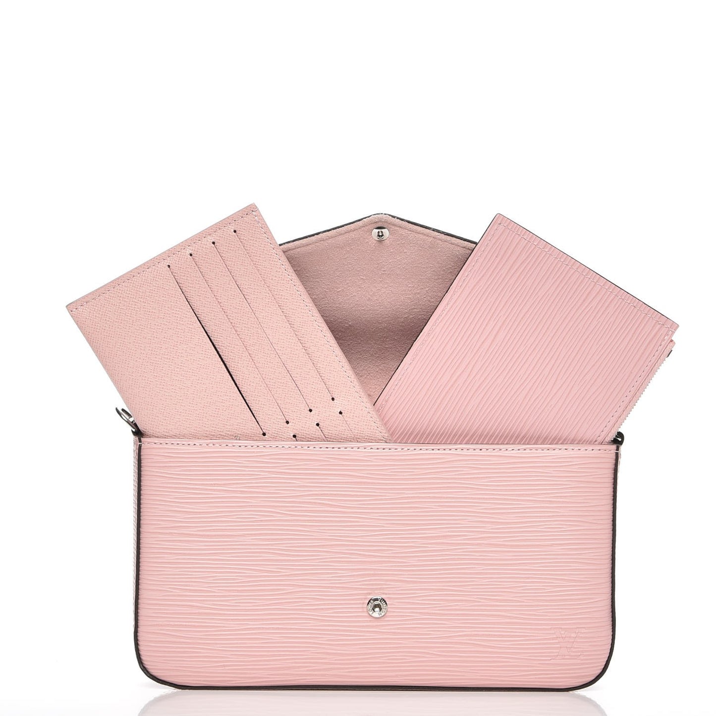 Epi Pochette Felicie Rose Ballerine