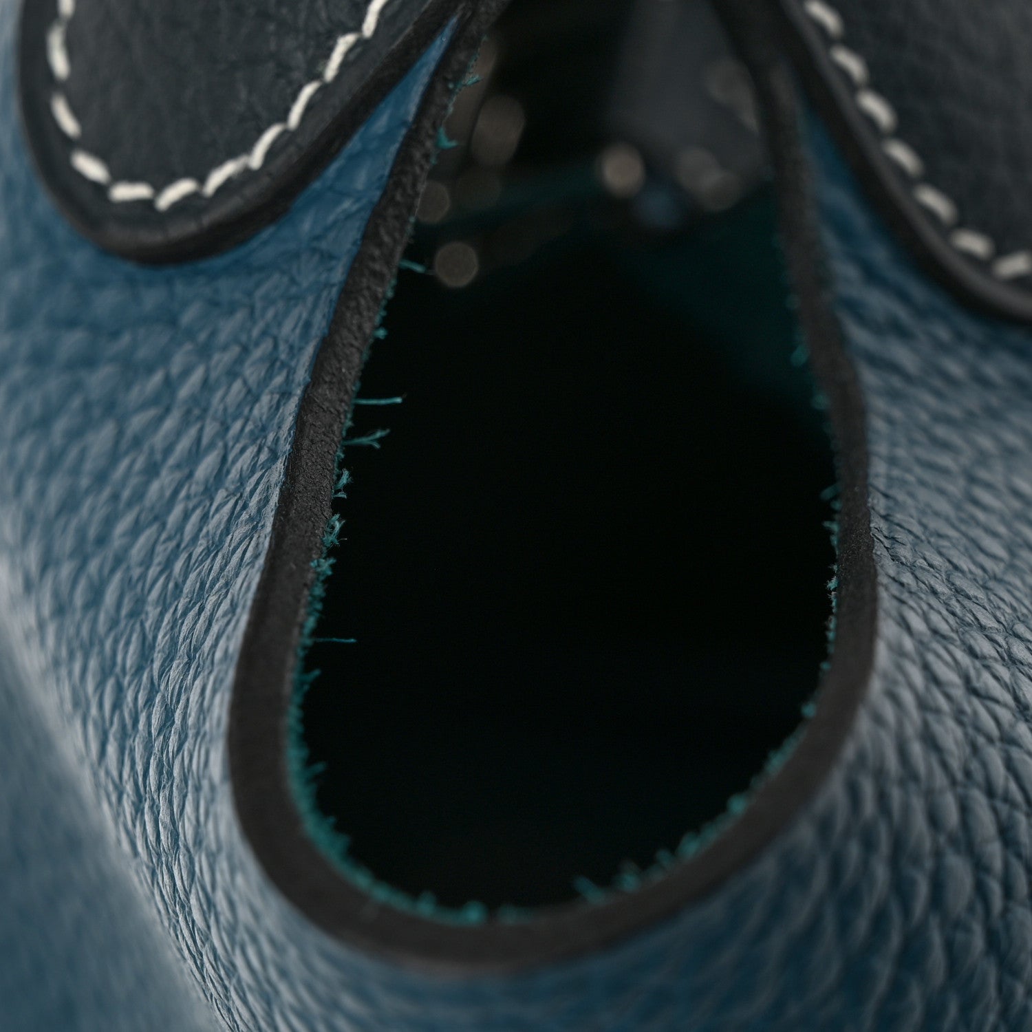 Hermes Taurillon Clemence Casaque Picotin Lock 18 PM Vert Bosphore Vert Cypress 10 of 11